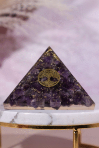 Amethyst pyramids