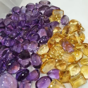 Amethyst with citrine