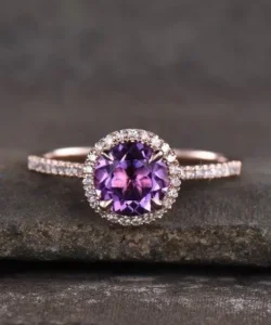 Amethyst + Diamond